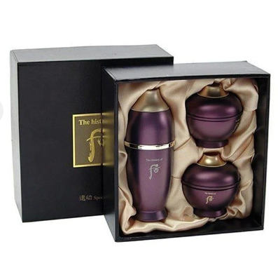 Set dưỡng hoàn lưu cao Whoo Hwanyu 3 pcs Special Gift Set WHO-51106603