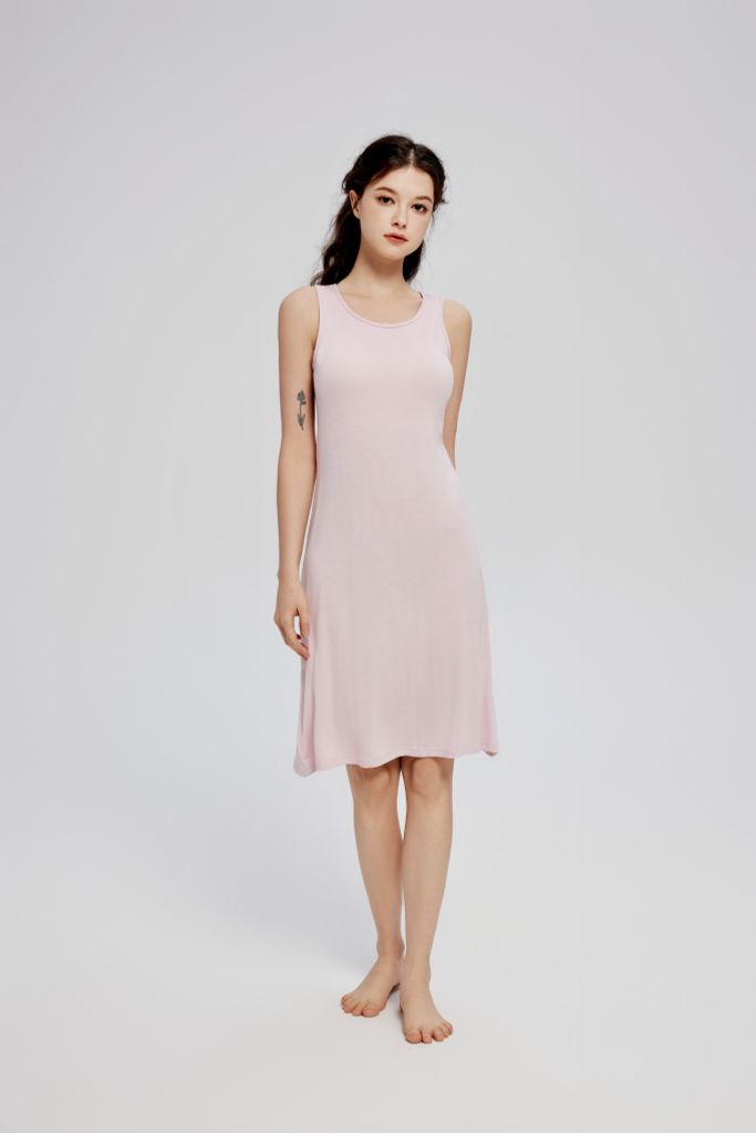 Trang phục mặc nhà - Áo đầm xuông ba lỗ Pierre Cardin 309-3085N