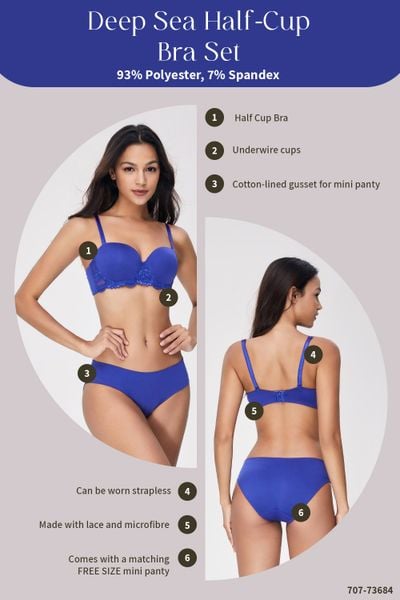  Bộ đồ lót nữ Pierre Cardin 707-73684 