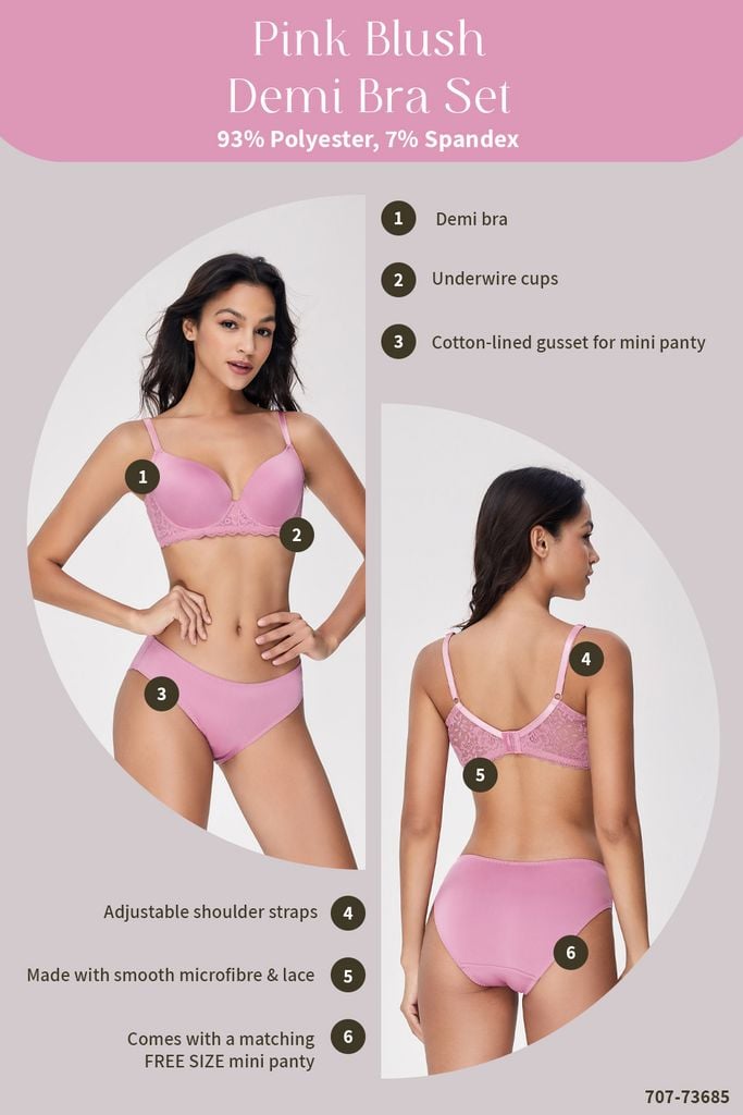 Bộ đồ lót nữ Pierre Cardin 707-73685