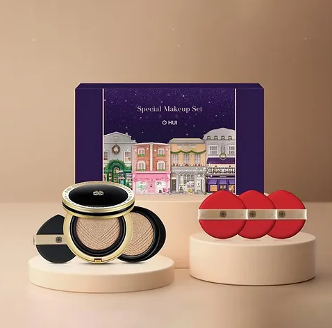 Set phấn nước trang điểm Ohui Ultimate Cover Lifting Cushion Special Set #01 OHU-50709337