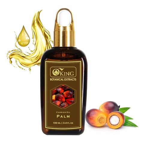 Dâu hạt cọ thương hiệu Oking Palm oil 100ml - mặt trước