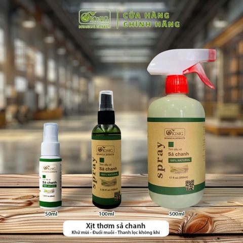  Tinh dầu xịt phòng Sả chanh (Lemongrass) 