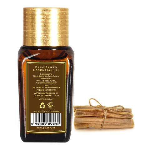 Tinh dầu gỗ trắc xanh Palo Santo Oking 10ml mt