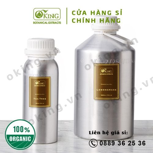  Tinh dầu sả chanh giá sỉ đạt tiêu chuẩn CoA bán theo lít, kg, can, phuy 