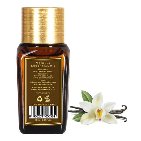  Tinh dầu Vani nguyên chất (Vanilla) 