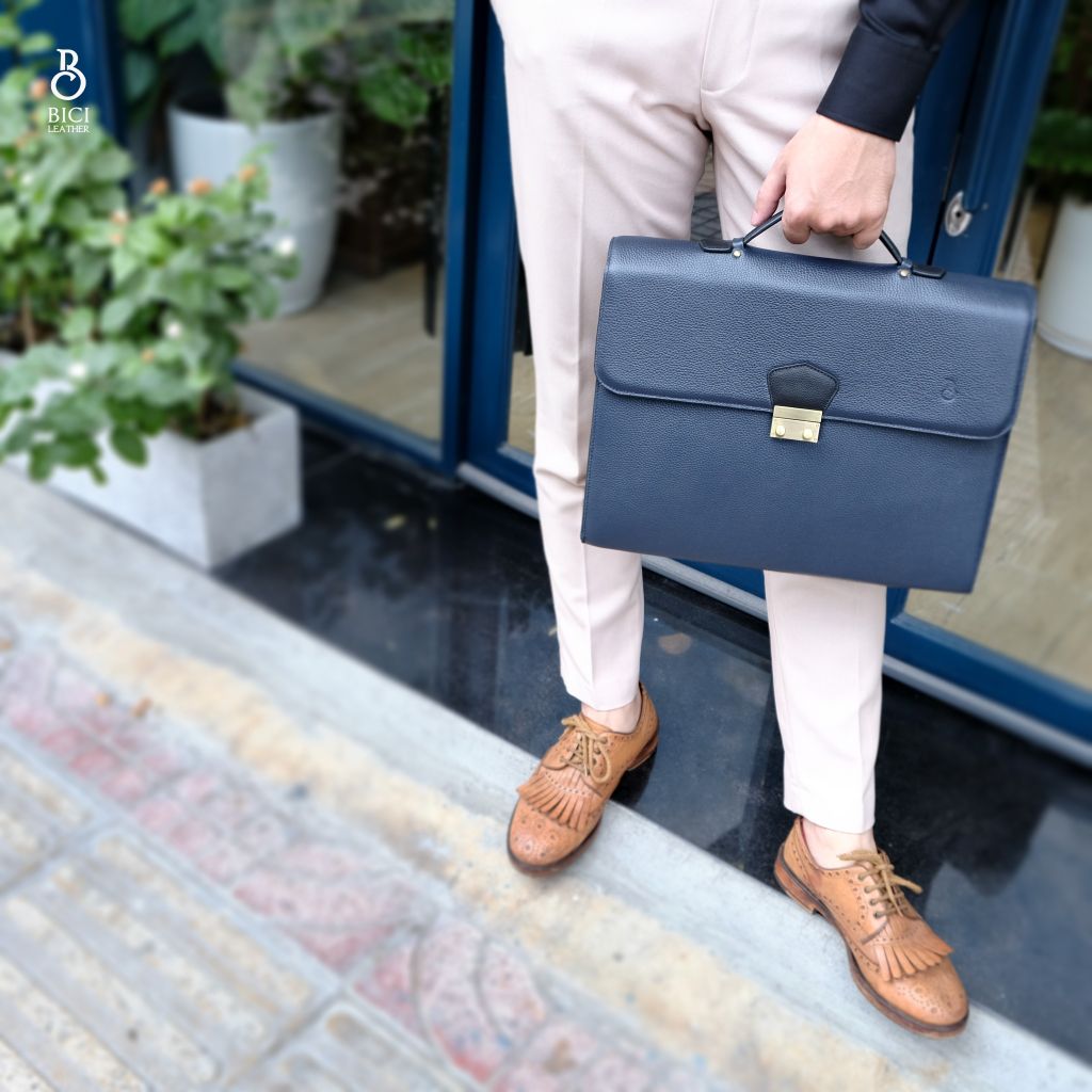 CẶP LAPTOP 13 INCH SLIMI - NAVY