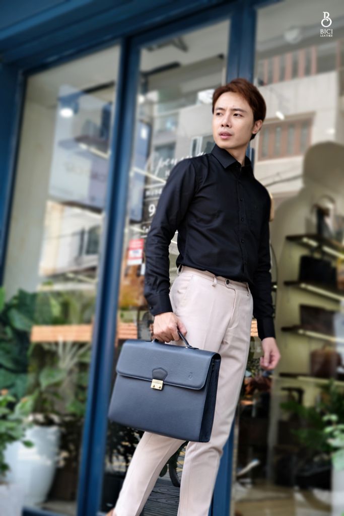 CẶP LAPTOP 13 INCH SLIMI - NAVY
