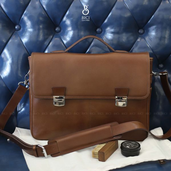  LAPTOP BAG MS03 - CHOCOLATE 