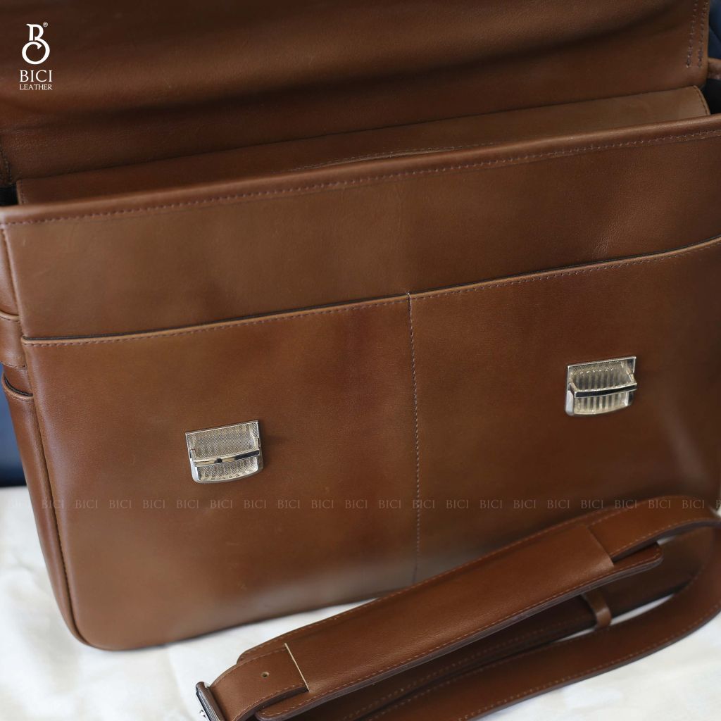 LAPTOP BAG MS03 - CHOCOLATE