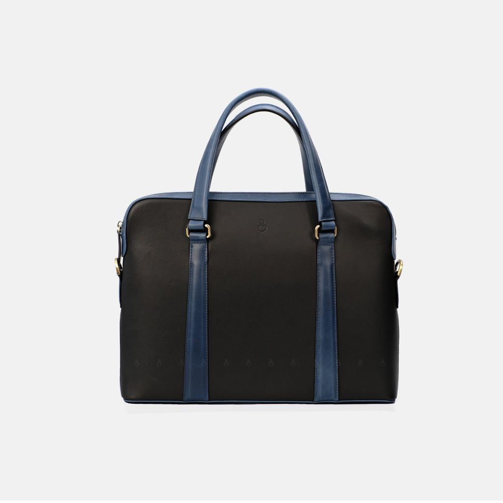 TÚI XÁCH LAPTOP 13 INCH SLIMI - ĐEN/NAVY