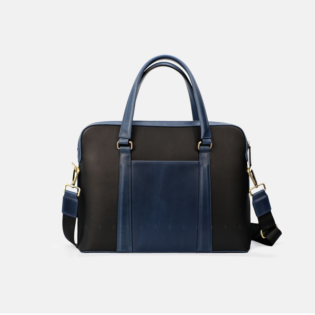 TÚI XÁCH LAPTOP 13 INCH SLIMI - ĐEN/NAVY