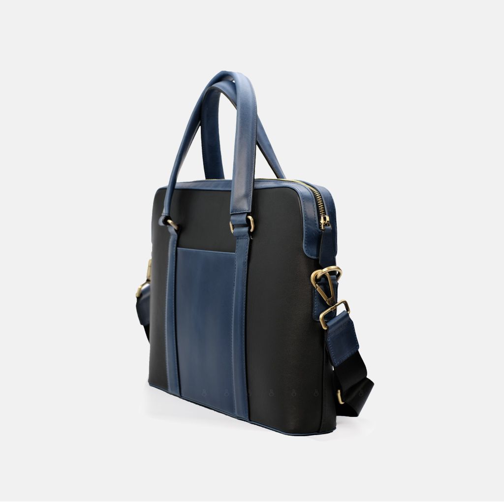 TÚI XÁCH LAPTOP 13 INCH SLIMI - ĐEN/NAVY
