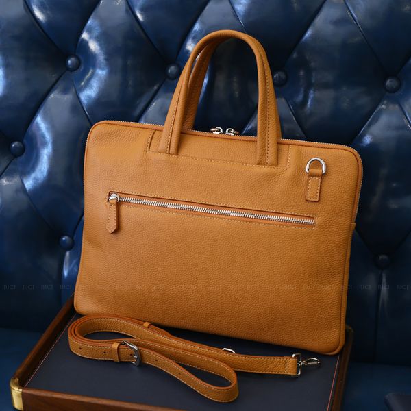  LAPTOP BAG UNISEX -  BROWN 