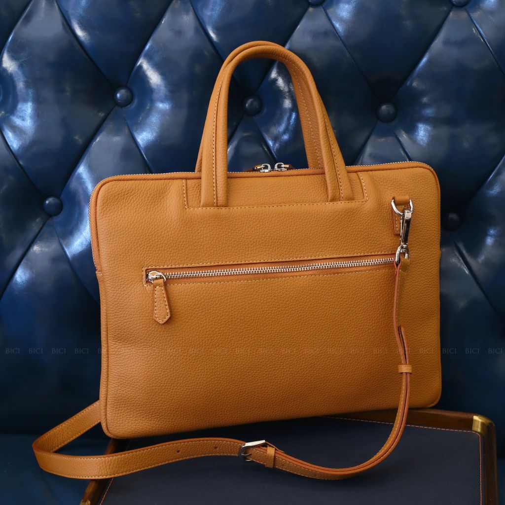 LAPTOP BAG UNISEX -  BROWN