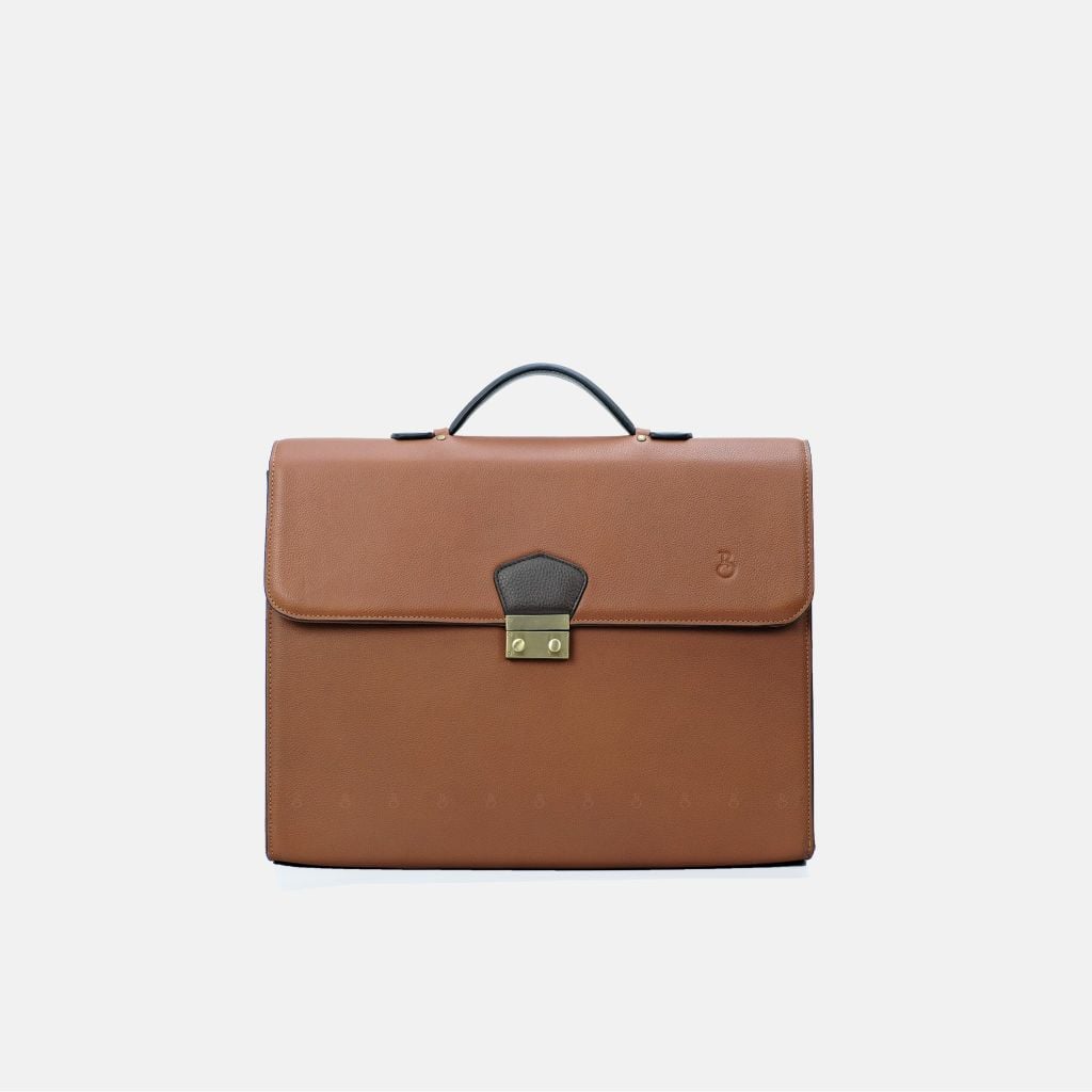 CẶP LAPTOP 13 INCH SLIMI - NÂU