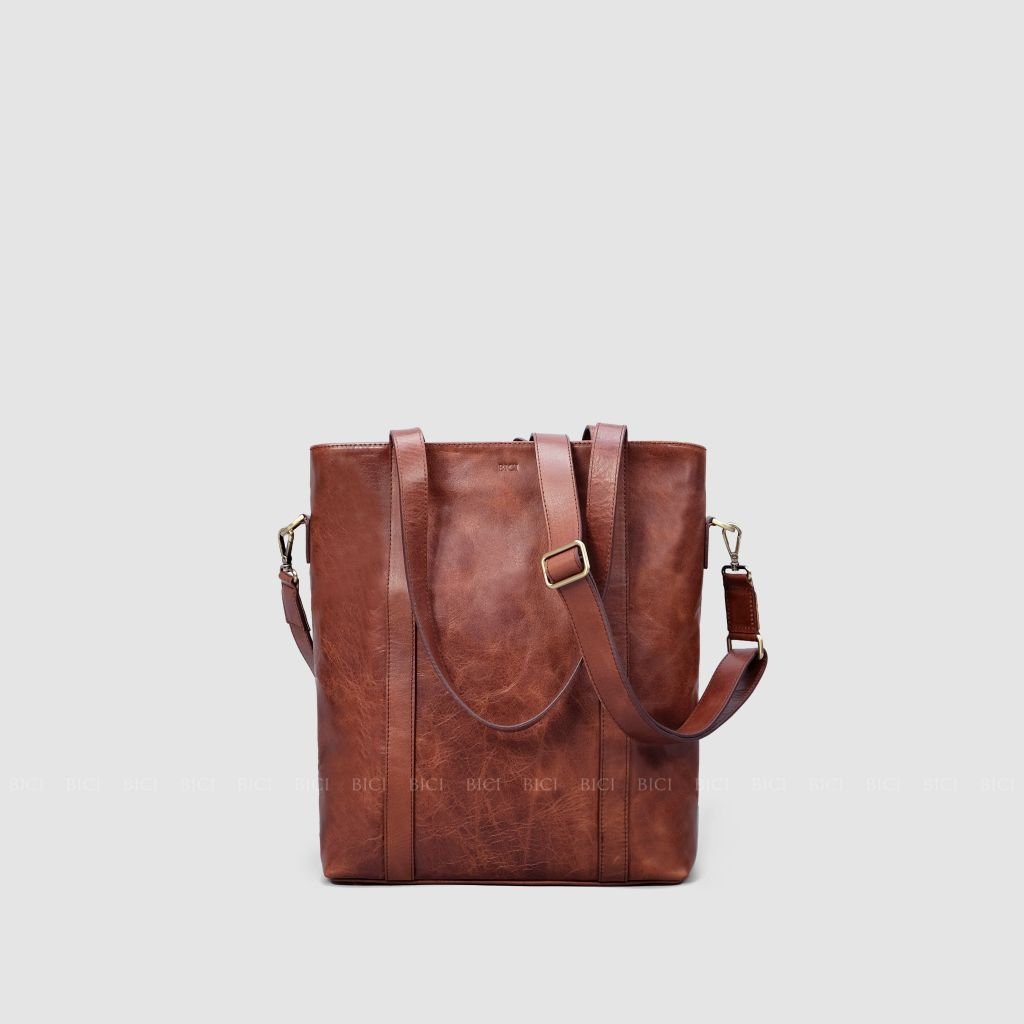 NEWS TOTE - CHOCOLATE