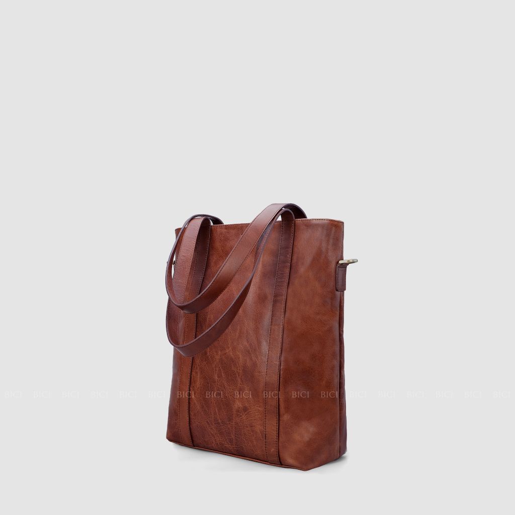 NEWS TOTE - CHOCOLATE