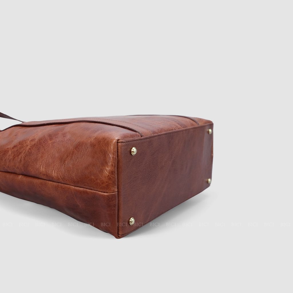 NEWS TOTE - CHOCOLATE