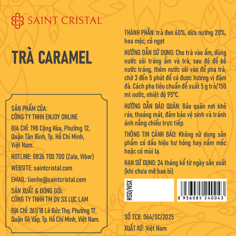  Trà Caramel Saint Cristal 