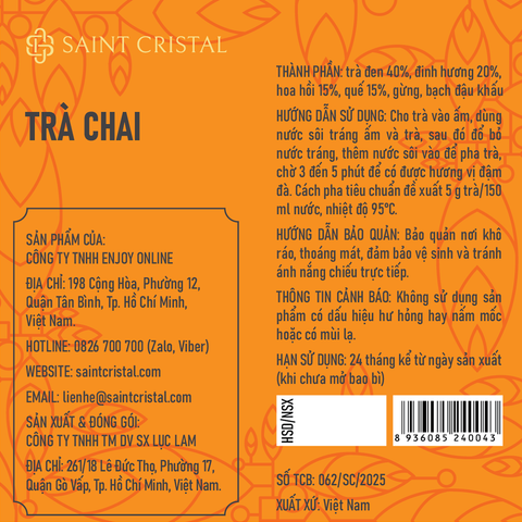  Trà Chai Saint Cristal 