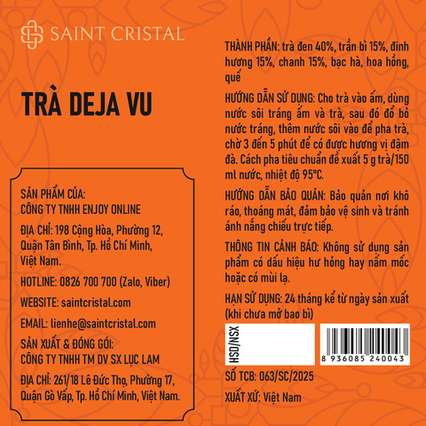  Trà Deja Vu Saint Cristal 
