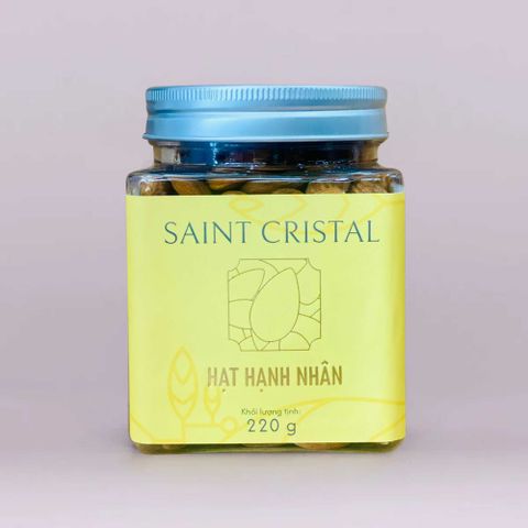  Nhân Hạnh Nhân Rang Mộc Saint Cristal 220G 