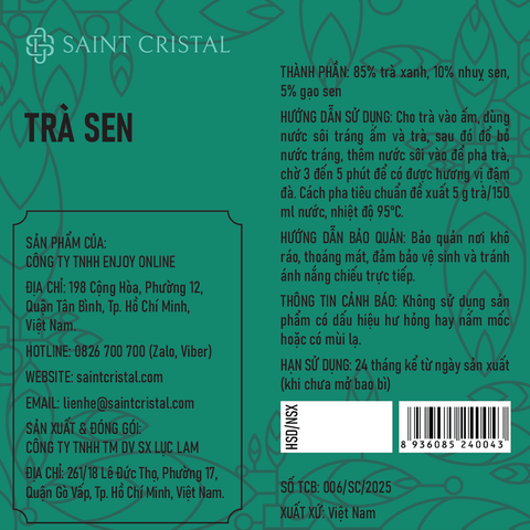  Trà Sen Saint Cristal 