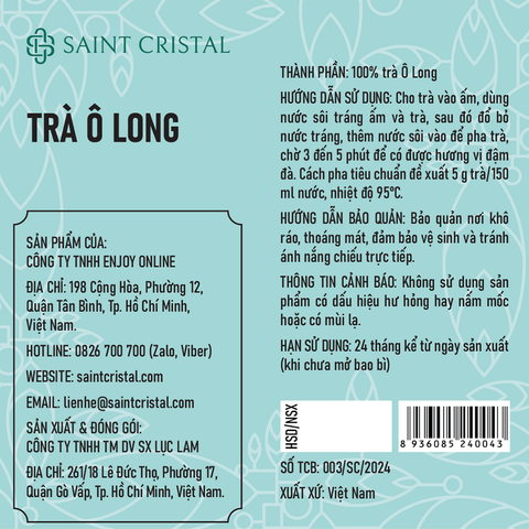  Trà Ô Long Saint Cristal 