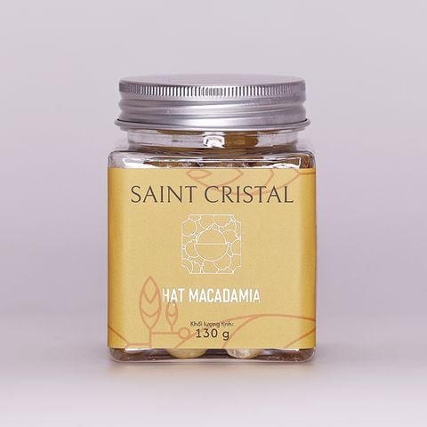  Nhân Macadamia Rang Mộc Saint Cristal 130G 