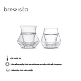  Bộ 2 Ly Thủy Tinh 2 Lớp Brewista Double Wall Glass Aroma & Taste 120ml 