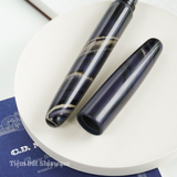  Bút Máy Wancher Dream Pen True Ebonite - Marble Purple Gray - Tím Xám Cẩm Thạch 