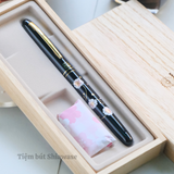  Bút Máy Wancher x Kuretake Kindai Makie Fountain Pen - Botanzakura 