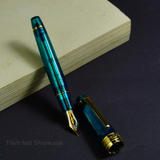  Bút Máy Sailor Wancher King of Pens Professional Gear Turquoise Blue 