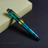  Bút Máy Sailor Wancher King of Pens Professional Gear Turquoise Blue 