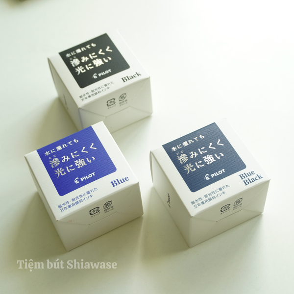  Mực Bút Máy Pilot Pigment Ink Tsuwairo Lọ 30ml 