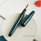  Bút Máy Wancher Dream Pen True Ebonite - Marble Green - Xanh Cẩm Thạch 