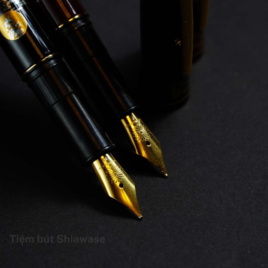  Bút Máy Wancher x Kuretake Kindai Makie Fountain Pen - Usagi - Black 