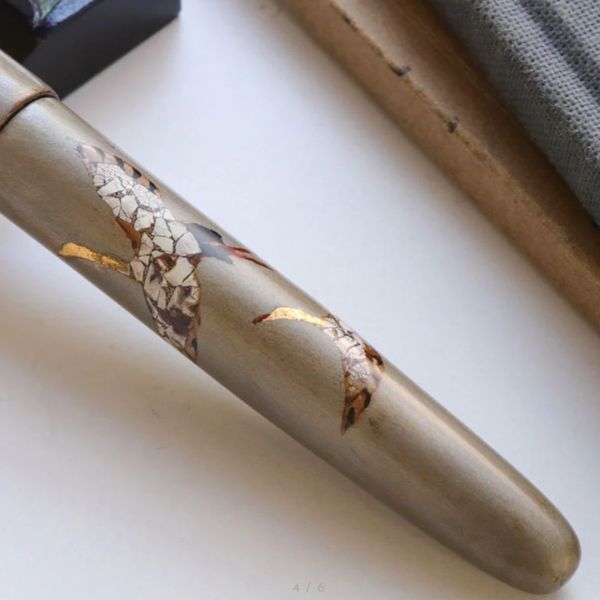  Bút Máy Sơn Mài - Midnight Cranes (Melody of Nature) 