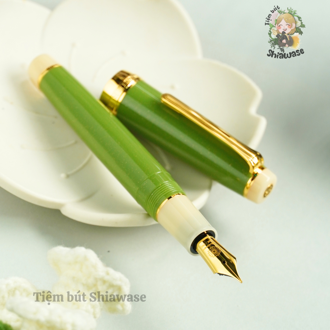  [Special Edition] Bút Máy Wancher Sailor Professional Gear 18K Cha no Yu - Matcha Fountain Pen 