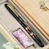  Bút Máy Wancher x Kuretake Kindai Makie Fountain Pen - Edazakura 