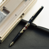  Bút Máy Wancher x Kuretake Kindai Makie Fountain Pen - Ryuu To Houju - Black 