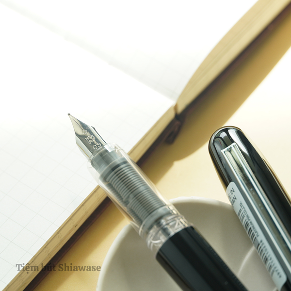  Bút Máy Platinum Plaisir - Black - Đen 