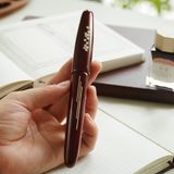  Bút Máy Wancher Urushi Zogan Sakura River - Urushi Akatamenuri 