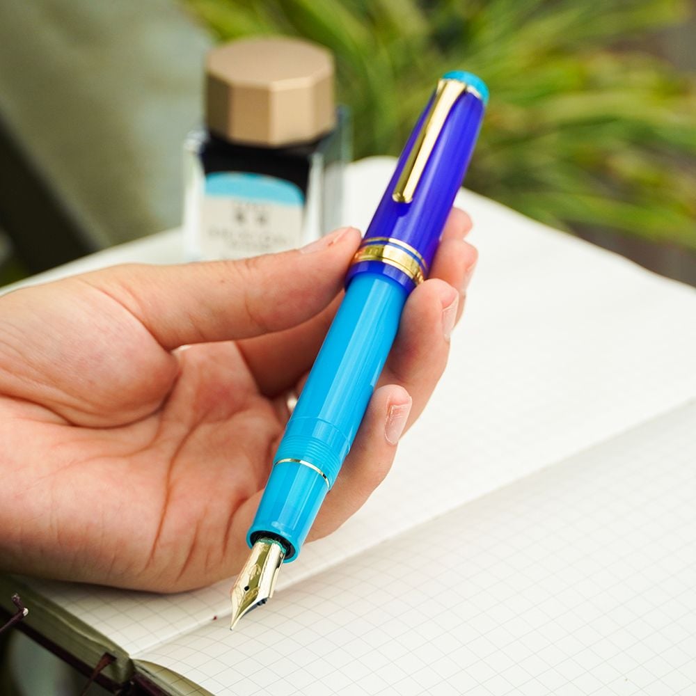  [Limited Edition] Bút Máy Sailor Professional Gear 21K Blue Quasar - Phiên Bản Giới Hạn 