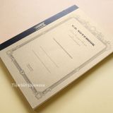  Sổ Apica Premium C.D. Notebook A5 Beige - Giấy Kem - Kẻ Ô Vuông 
