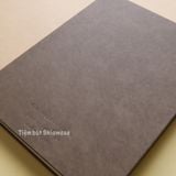  Sổ Apica Premium C.D. Notebook A5 Bìa Da - Brown - Giấy Trắng - Trơn Không Kẻ 