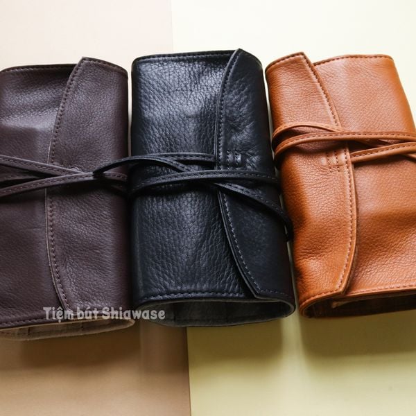  Bao Da Đựng Bút - Loại 5 Bút - Pilot Pensemble - Roll Case 