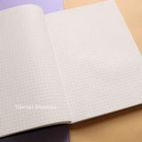  Sổ Tomoe River Notebook A5 Grid - Giấy Trắng - Kẻ Ô Vuông 
