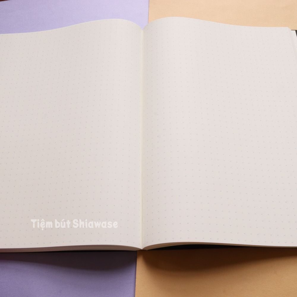  Sổ Tomoe River Notebook A5 Dot Grid - Giấy Trắng - Chấm Ô Vuông 